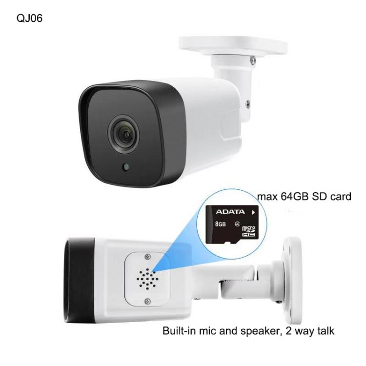 涂鴉tuya室外防水槍機攝像頭1080P高清監控WIFI|LAN|ONVIF攝像機QJ05 室外防水攝像機 第5張-家家安科技 涂鴉tuya室外防水槍機攝像頭1080P高清監控WIFI|LAN|ONVIF攝像機QJ05 室外防水攝像機 第5張