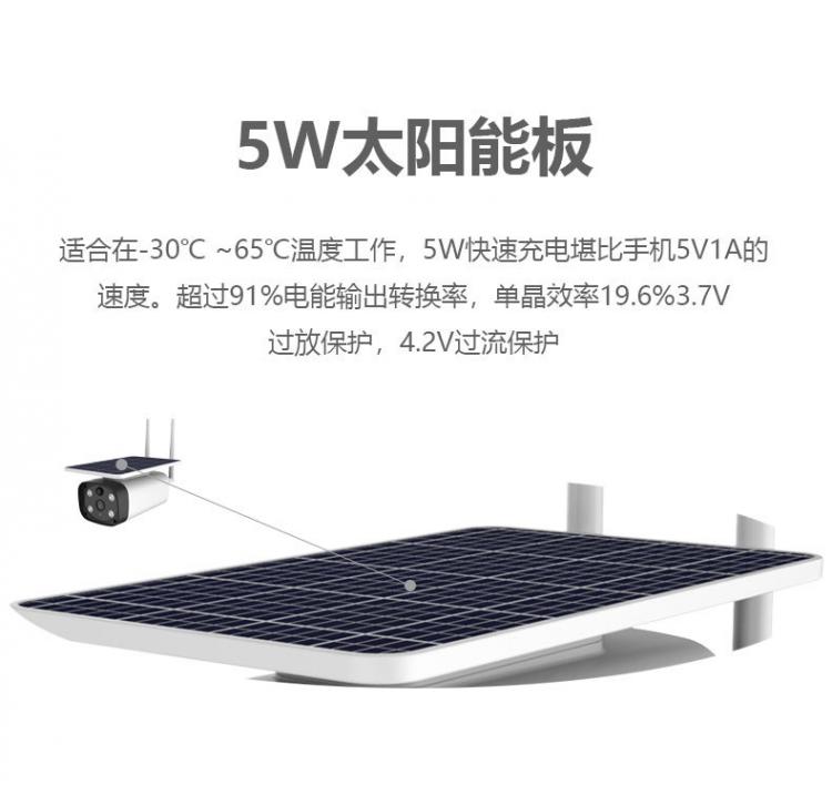涂鴉智能4G太陽能監(jiān)控?zé)o線低功耗室外防水槍機(jī)Tuya攝像機(jī)電池攝像頭 4G太陽能攝像機(jī) 第8張