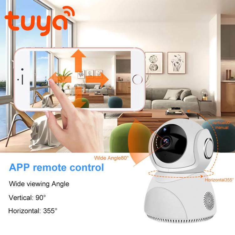 家用WIFI無線網(wǎng)絡(luò)攝像機(jī)高清300萬(wàn)TUYA涂鴉智能3MP監(jiān)控?cái)z像頭YT20 室內(nèi)網(wǎng)絡(luò)攝像機(jī) 第5張