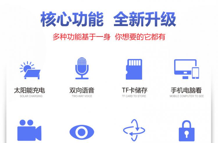 涂鴉智能4G太陽能監(jiān)控?zé)o線低功耗室外防水槍機(jī)Tuya攝像機(jī)電池攝像頭 4G太陽能攝像機(jī) 第3張