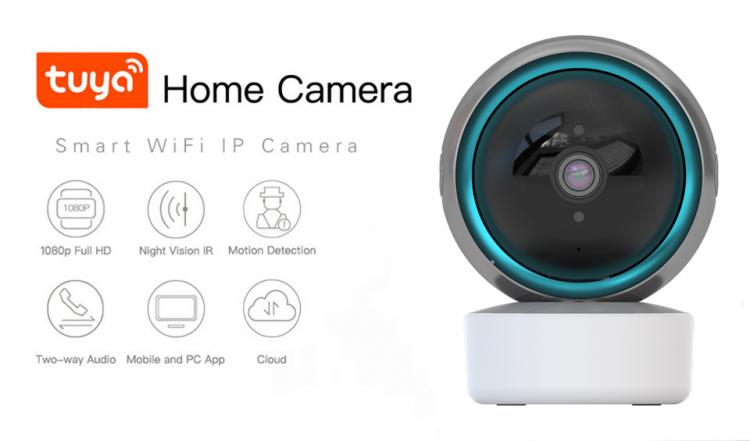 家用IP網絡攝像機Tuya涂鴉智能云臺WIFI無線監控攝像頭高清YT16 室內網絡攝像機 第2張