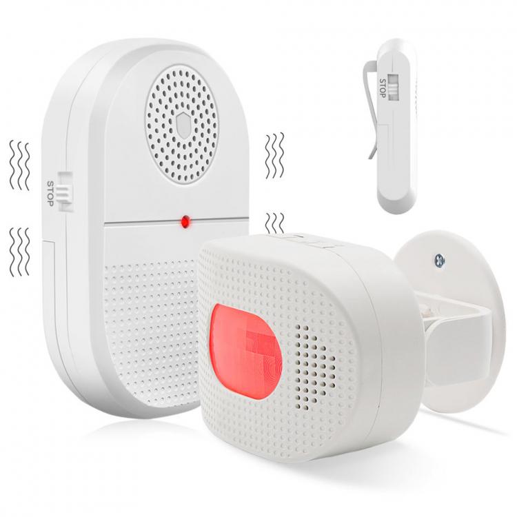 LIKEPAI Vibration Pager Nurse Calling Alarm System for Home Elderly Patient Portable Caregiver Pager Motion Sensor Alert Product Center 第1張-家家安科技 LIKEPAI Vibration Pager Nurse Calling Alarm System for Home Elderly Patient Portable Caregiver Pager Motion Sensor Alert Product Center 第1張