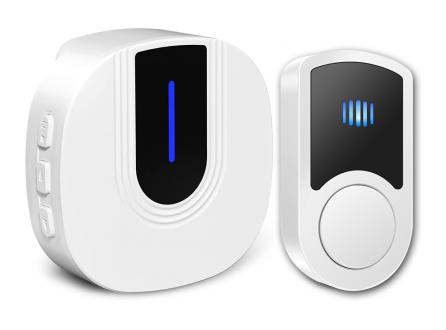 交流供電無(wú)線家用防水門(mén)鈴300米遠(yuǎn)距離傳輸55首鈴聲美規(guī)歐規(guī)英規(guī)澳規(guī)日規(guī)插頭N99G