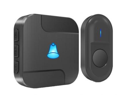 交流供電無(wú)線家用防水門(mén)鈴N69D遠(yuǎn)距離300米傳輸55首鈴聲美規(guī)歐規(guī)英規(guī)澳規(guī)日規(guī)插頭無(wú)線門(mén)鈴