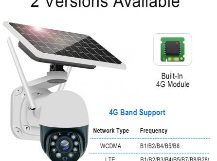 4G太陽(yáng)能攝像頭歐版美版東南亞4G無(wú)線監(jiān)控戶外球機(jī)30倍光學(xué)變焦可定制定時(shí)拍照TUYA涂鴉攝像機(jī)